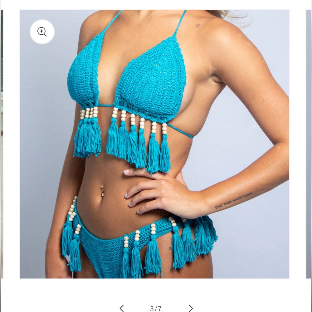 Krissy King the label bikini in real
